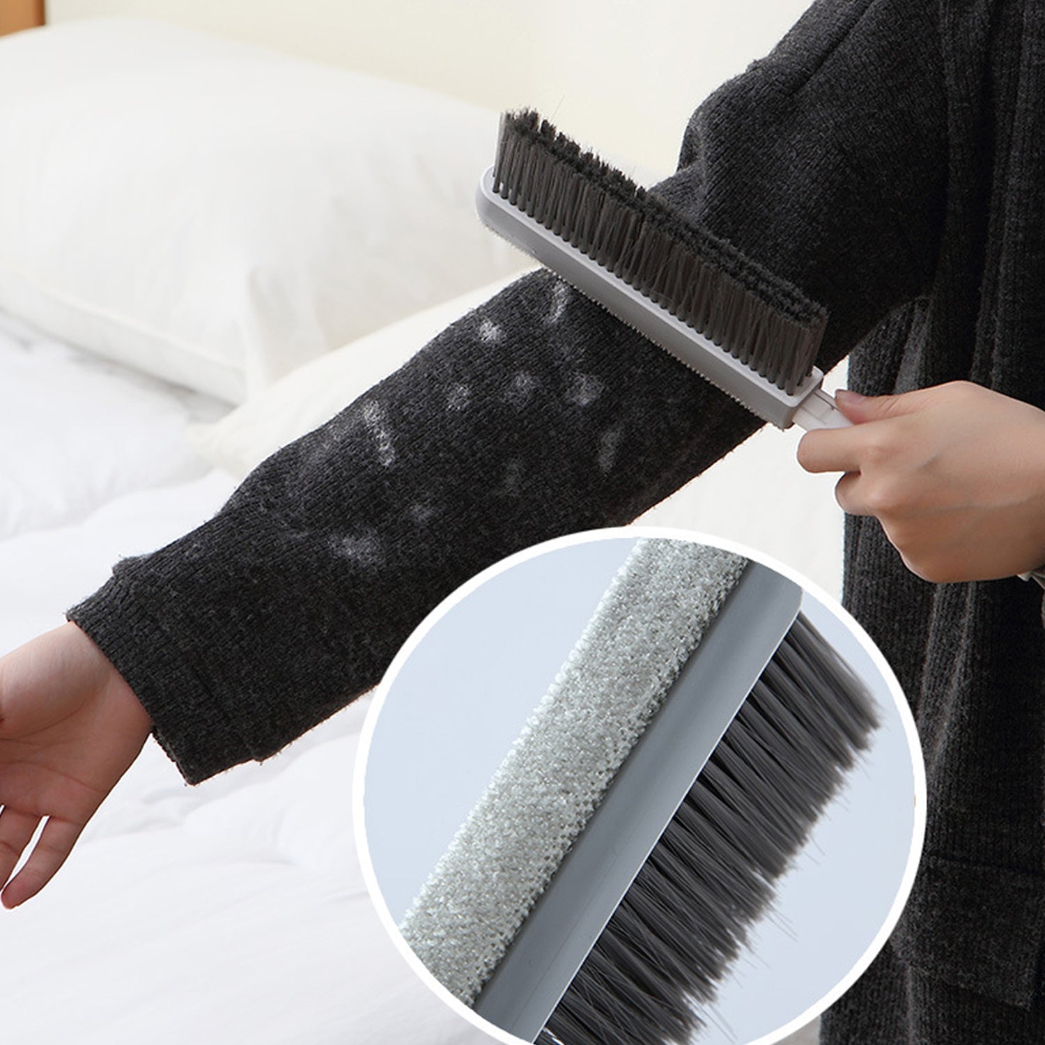 6619 Retractable Long-Handled Brush Household Cleaning Bed Sweeping Brush For Cleaning Car / Bed / Garden DeoDap 6619 Retractable Long-Handled Brush Household Cleaning Bed Sweeping Brush For Cleaning Car / Bed / Garden DeoDap